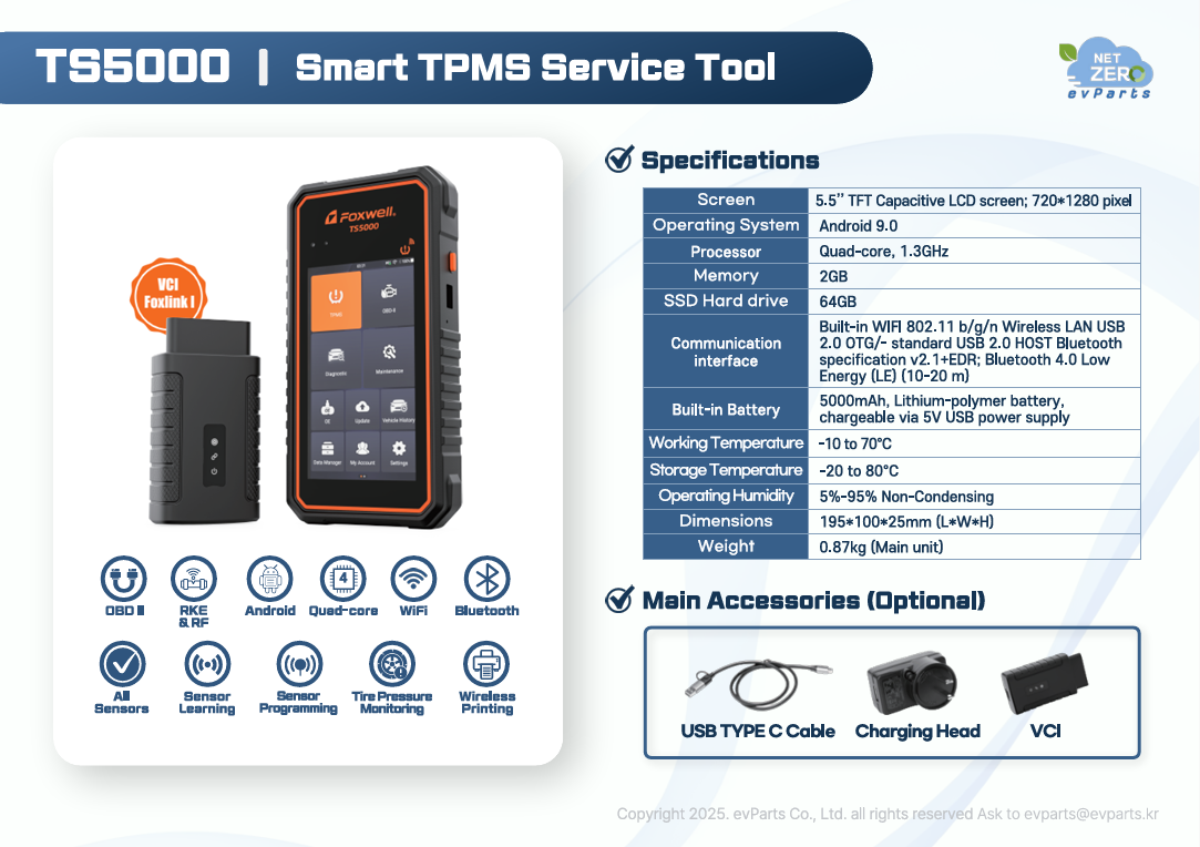 [Foxwell] TS5000